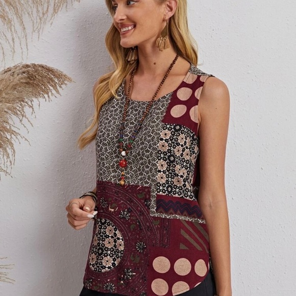 Boho summer top - Picture 1 of 3